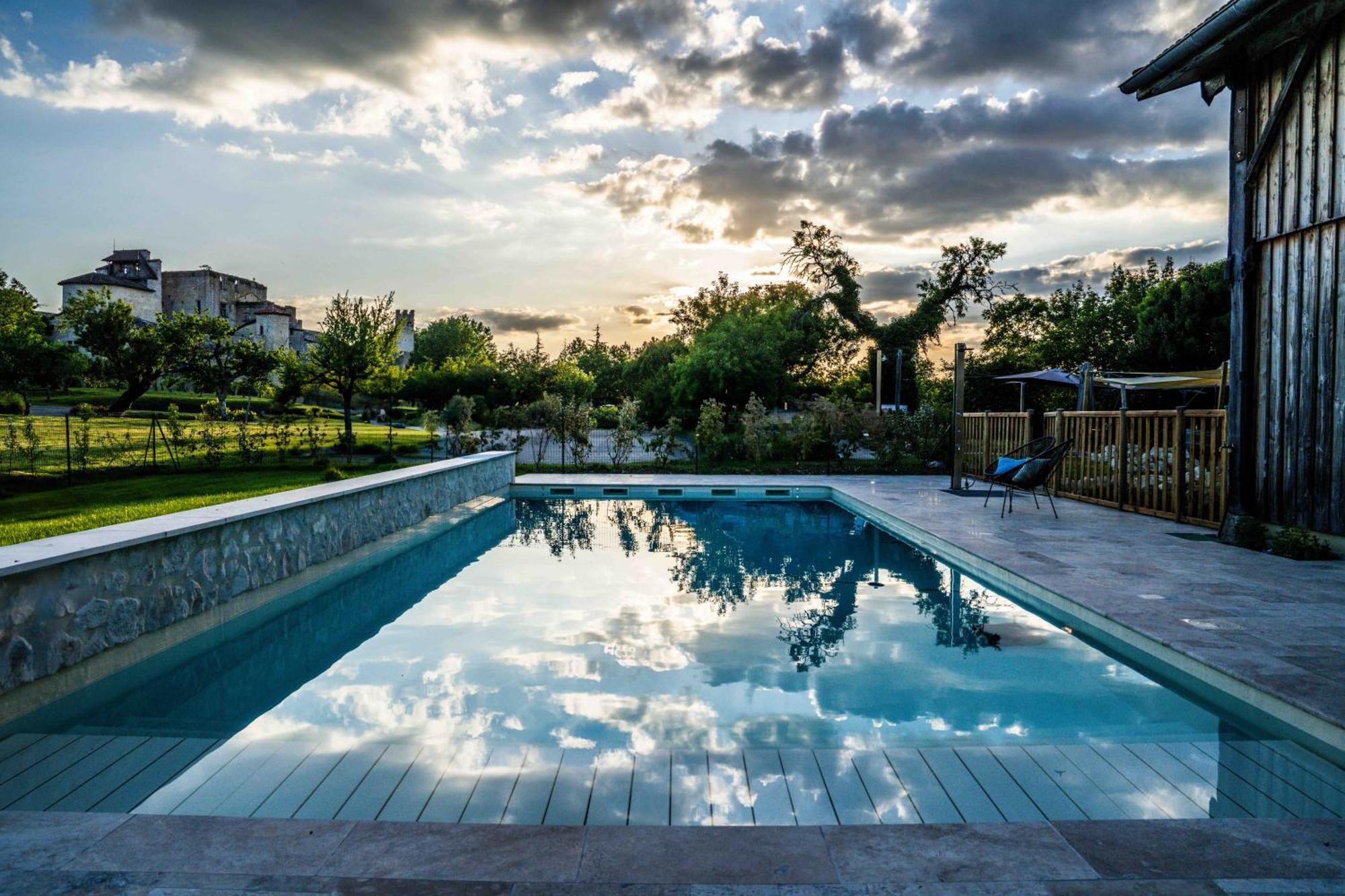 Logis L'Auberge De Larressingle Exteriér fotografie
